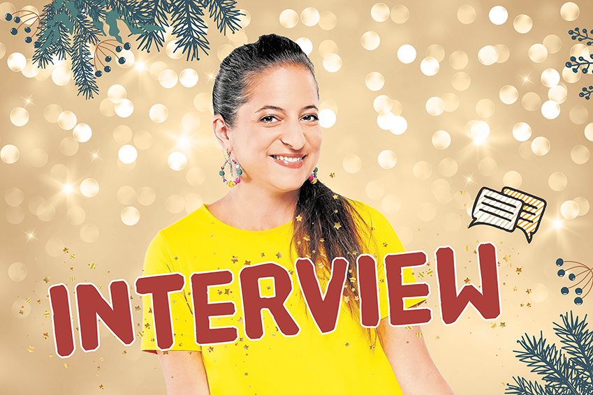 Im Interview: Wie Caroline Athanasiadis Weihnachten feiert
