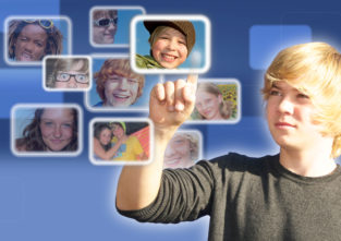 Deine Freunde kannst du auch im Internet treffen