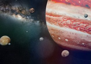 Unglaubliche Weiten: Der Planet Jupiter hat viele Monde
