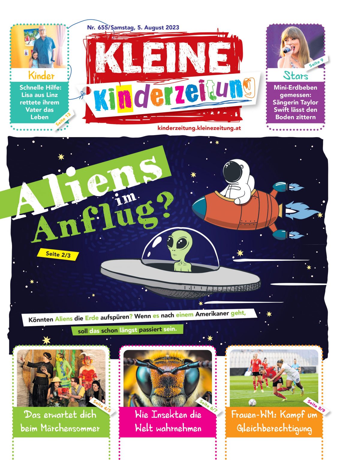 Zeitung machen: Die Geschichte der Zeitungen - Kleine Kinderzeitung