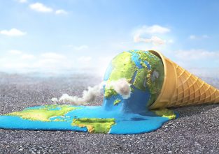 Wie eine Kugel Eis in der Sonne: Der Klimawandel setzt der Erde zu
