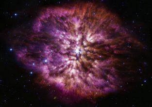Wie schön das glitzert: Eine seltene Aufnahme zeigt einen weit entfernten Stern