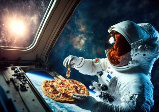 Essen aus dem Weltall