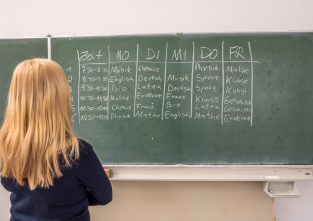 Einige Schülerinnen und Schüler wünschen sich Veränderungen beim Stundenplan