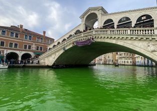 Schnodder-Alarm! So sieht das Wasser von Venedig normalerweise nicht aus