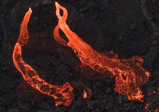 Ganz schön heiß: In Island fließt die Lava