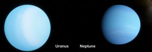So, oder so ähnlich dürften Uranus und Neptun wohl aussehen