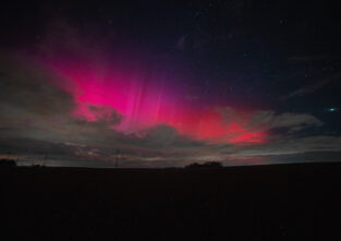 Am Wochenende sollen die Polarlichter wieder leuchten