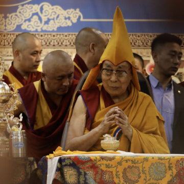 Der Dalai Lama feiert seinen 90. Geburtstag