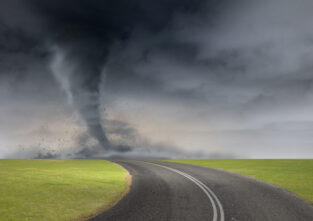 So sah der Tornado über Graz zum Glück nicht aus - das ist nur ein Beispielfoto