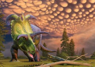So, oder so ähnlich dürfte der Dino ausgesehen haben