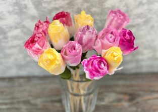 Dieser Blumenstrauß eignet sich zum Beispiel perfekt als Geburtstagsgeschenk