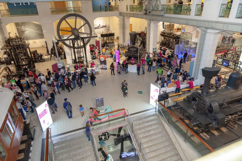 Das Familienfest findet im Technischen Museum Wien statt (Wiener Netze/Manfred Tucherl)