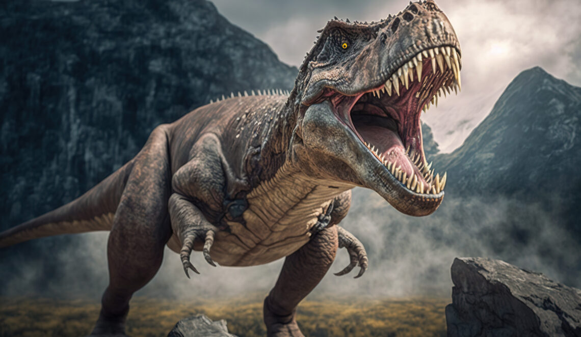 Der Tyrannosaurus rex ist wohl der bekannteste Dinosaurier