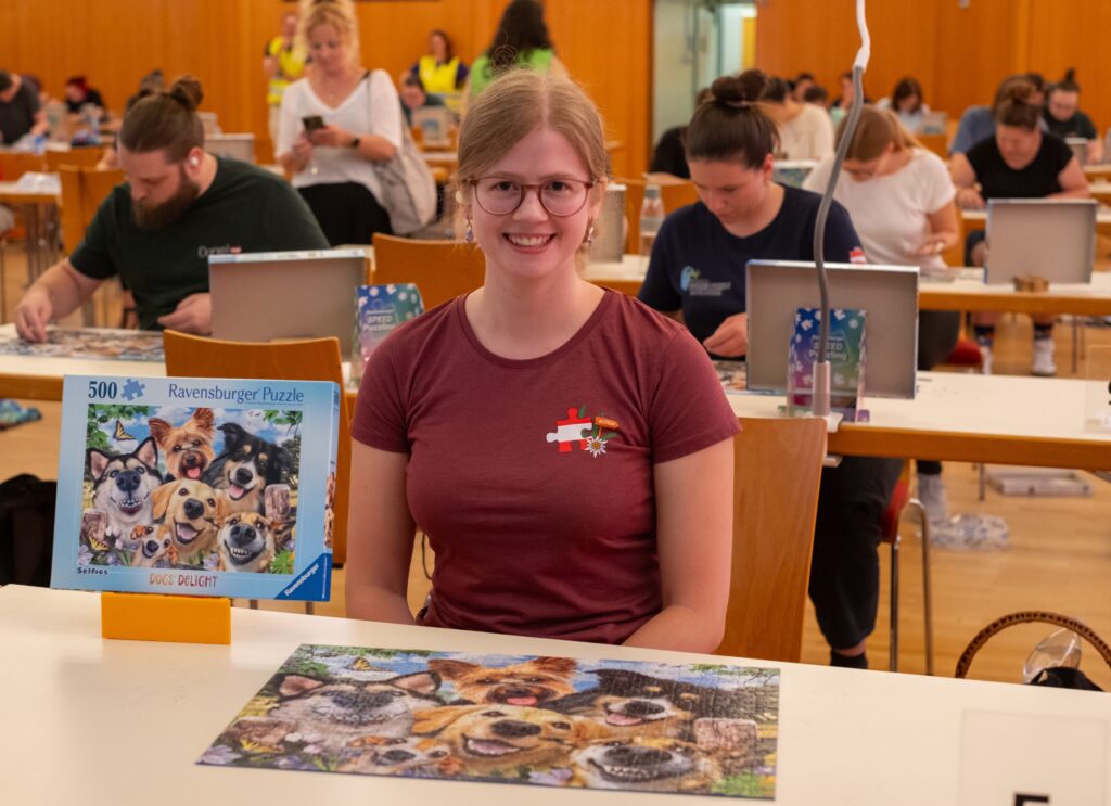 Vize-Staatsmeisterin Magdalen Greunz aus Graz (Ravensburger)