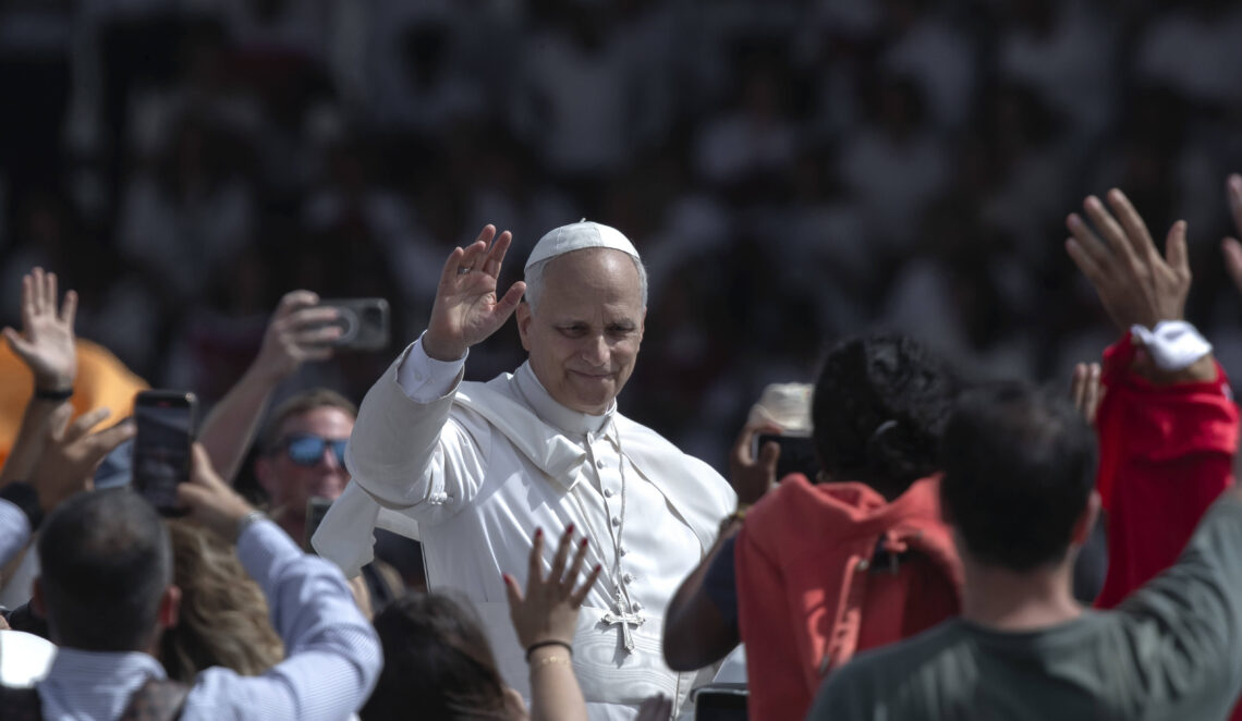 Papst Leo XIV beim Weltjugendtreffen in Rom