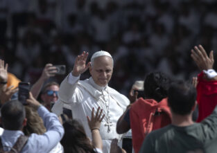 Papst Leo XIV beim Weltjugendtreffen in Rom